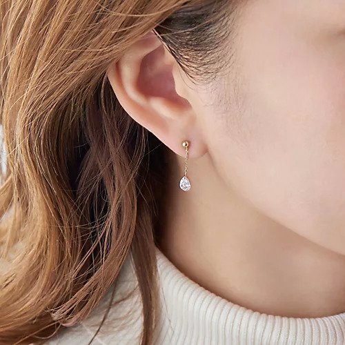 【フィービィー/phoebe】の【 K10 】ドロップビジューイヤリング 人気、トレンドファッション・服の通販 founy(ファニー) 　ファッション　Fashion　レディースファッション　WOMEN　ジュエリー　Jewelry　リング　Rings　イヤリング　Earrings　アクセサリー　Accessories　イヤリング　Earrings　シンプル　Simple　ジュエリー　Jewelry　ジュエル　Jewel　ドロップ　Drop　ビジュー　Bijou　ボックス　Box　おすすめ　Recommend　other-3|ID: prp329100004461561 ipo3291000000031242201