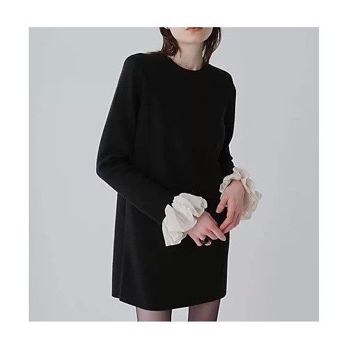 【ウィムガゼット/Whim Gazette】の【GEMINI】14Gスムースニットワンピース インテリア・キッズ・メンズ・レディースファッション・服の通販 founy(ファニー) 　ファッション　Fashion　レディースファッション　WOMEN　ワンピース　Dress　ニットワンピース　Knit Dresses　シンプル　Simple　スタイリッシュ　Stylish　定番　Standard　フォルム　Form　ミラノリブ　Milan Ribs　おすすめ　Recommend　2024年　2024　2024-2025秋冬・A/W　Aw/Autumn/Winter/Fw/Fall/2024-2025　ブラック|ID: prp329100004461593 ipo3291000000031225910