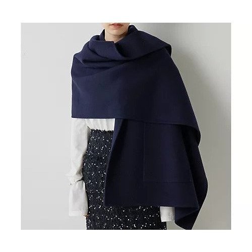 【ウィムガゼット/Whim Gazette】のリバーケープ インテリア・キッズ・メンズ・レディースファッション・服の通販 founy(ファニー) 　雑誌掲載アイテム　Magazine Picks & Fashion Features　ファッション雑誌　Fashion Magazines　ヴェリィ　VERY　ファッション　Fashion　レディースファッション　Fashion for Women　1月号　January Issue　軽量　Lightweight, Ultra Light　ショール　Shawl, Wrap　ジャケット　Jacket, Outerwear　ストール　Stole, Wrap　雑誌　Magazine, Fashion Magazine　ベスト　Vest, Waistcoat　ポケット　Pocket, Pocket Detail　ポンチョ　Poncho, Cape Style　A/W・秋冬　Autumn/Winter　おすすめ　Recommended / Our Picks　2024年　2024　エレガント 上品　Elegant　2024-2025秋冬・A/W　Autumn/Winter 2024–25 AW24–25　ネイビー|ID: prp329100004461608 ipo3291000000031225996