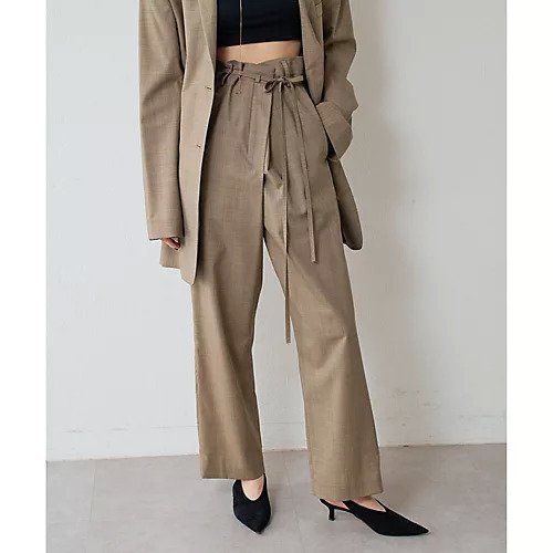 【ウィムガゼット/Whim Gazette】の【15th】【LITKOVSKA】 別注Warp Pants 人気、トレンドファッション・服の通販 founy(ファニー) 　ファッション　Fashion　レディースファッション　Fashion for Women　パンツ　Pants & Trousers　コレクション　Collection, Seasonal Line　スペシャル　Special, Limited Edition　セットアップ　Set-Up, Coordinated Outfit　とろみ　Fluid, Flowy Fabric　人気　Popular, Best Seller　ベーシック　Basic, Essential　別注　Limited Edition, Custom Order　ラップ　Wrap, Wrap Design　おすすめ　Recommended / Our Picks　2024年　2024　2024-2025秋冬・A/W　Autumn/Winter 2024–25 AW24–25　other-2|ID: prp329100004461627 ipo3291000000031242371