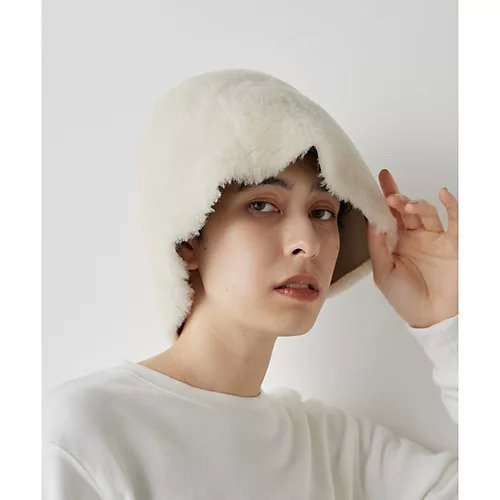 【ウィムガゼット/Whim Gazette】の2wayムートンハット インテリア・キッズ・メンズ・レディースファッション・服の通販 founy(ファニー) 　ファッション　Fashion　レディースファッション　Fashion for Women　シンプル　Simple, Minimal　ムートン　Shearling, Mouton　リバーシブル　Reversible, Two-Sided　2024年　2024　2024-2025秋冬・A/W　Autumn/Winter 2024–25 AW24–25　アイボリー|ID: prp329100004461638 ipo3291000000031226151