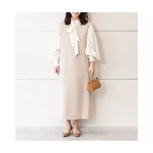 【ウィムガゼット/Whim Gazette】の【Marisol別注】Vネックジャンパースカート 人気、トレンドファッション・服の通販 founy(ファニー) 　ファッション　Fashion　レディースファッション　WOMEN　スカート　Skirt　インナー　Inner　クラシカル　Classical　シンプル　Simple　タートル　Turtle　ダブル　Double　フォーマル　Formal　ブルゾン　Blouson　モダン　Modern　別注　Special Order　洗える　Washable　other-2|ID: prp329100004461650 ipo3291000000031242425