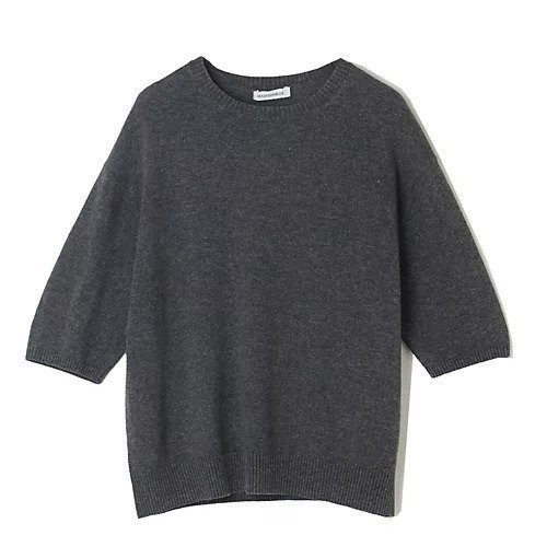 【マディソンブルー/MADISONBLUE】のヴィンテージ風クルーネックニット インテリア・キッズ・メンズ・レディースファッション・服の通販 founy(ファニー) 　ファッション　Fashion　レディースファッション　Ladies' Fashion Online　トップス・カットソー　Tops/Tshirt　ニット　Knit Tops　フォルム　Form　ルーズ　Loose　ヴィンテージ　Vintage　グレー|ID: prp329100004461657 ipo3291000000032586915