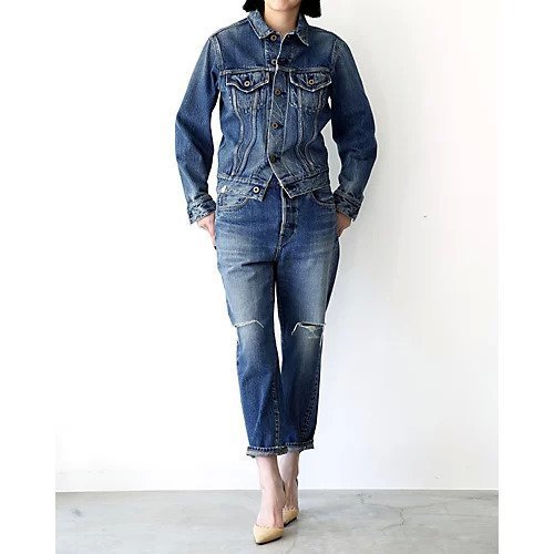 【マディソンブルー/MADISONBLUE】のBOYS CRASHED TAPERED PT DENIM 人気、トレンドファッション・服の通販 founy(ファニー) 　ファッション　Fashion　レディースファッション　WOMEN　パターン　Pattern　人気　Popularity　洗える　Washable　other-2|ID: prp329100004461673 ipo3291000000031242475