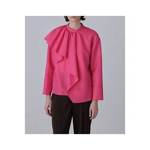 【アドーア/ADORE】のハイツイストレイヤードブラウス 人気、トレンドファッション・服の通販 founy(ファニー) 　ファッション　Fashion　レディースファッション　Fashion for Women　トップス・カットソー　Cut & Sew Tops　シャツ・ブラウス・オフィスカジュアル　Elegant Blouses & Button-Ups　おすすめ　Recommended / Our Picks　スタンダード　Standard, Basic　スラックス　Slacks, Dress Pants　タイトスカート　Pencil Skirt, Tight Skirt　チェック　Check, Plaid, Tartan　フィット　Fit, Slim Fit　フェミニン　Feminine, Girly　ボトム　Bottoms, Lower Wear　冬　Winter / This Winter　無地　Plain, Solid Color　A/W・秋冬　Autumn/Winter　ビジネス 仕事 通勤　Business / Work / Commuting　 other-1|ID: prp329100004461735 ipo3291000000031226667