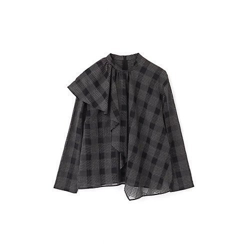 【アドーア/ADORE】のハイツイストレイヤードブラウス 人気、トレンドファッション・服の通販 founy(ファニー) 　ファッション　Fashion　レディースファッション　Fashion for Women　トップス・カットソー　Cut & Sew Tops　シャツ・ブラウス・オフィスカジュアル　Elegant Blouses & Button-Ups　おすすめ　Recommended / Our Picks　スタンダード　Standard, Basic　スラックス　Slacks, Dress Pants　タイトスカート　Pencil Skirt, Tight Skirt　チェック　Check, Plaid, Tartan　フィット　Fit, Slim Fit　フェミニン　Feminine, Girly　ボトム　Bottoms, Lower Wear　冬　Winter / This Winter　無地　Plain, Solid Color　A/W・秋冬　Autumn/Winter　ビジネス 仕事 通勤　Business / Work / Commuting　other-2|ID: prp329100004461735 ipo3291000000031242643