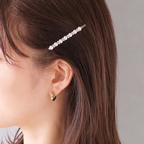 【フィービィー/phoebe】のパールビジューラインヘアピン インテリア・キッズ・メンズ・レディースファッション・服の通販 founy(ファニー) https://founy.com/ ファッション Fashion レディースファッション WOMEN おすすめ Recommend パール Pearl ビジュー Bijou エレガント 上品 Elegant |ID: prp329100004461757 ipo3291000000031226766