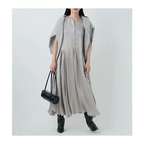 【カオス/Chaos】のサンディングシルクワンピース 人気、トレンドファッション・服の通販 founy(ファニー)  ファッション Fashion レディースファッション Fashion for Women ワンピース Dresses サテン Satin, Glossy Fabric シルク Silk, 100% Silk other-2|ID: prp329100004461769 ipo3291000000034220850