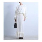 【カオス/Chaos】のフィオジョ-ゼットスカート アイボリー|ID: prp329100004461802 ipo3291000000034716328