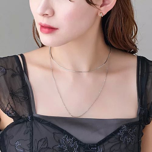 【フィービィー/phoebe】の2setメタルレイヤードネックレス シルバー インテリア・キッズ・メンズ・レディースファッション・服の通販 founy(ファニー) https://founy.com/ ファッション Fashion レディースファッション WOMEN ジュエリー Jewelry ネックレス Necklaces シルバー Silver シンプル Simple スタイリッシュ Stylish チェーン Chain ネックレス Necklace バランス Balance ベーシック Basic メタル Metal |ID: prp329100004461811 ipo3291000000031227051