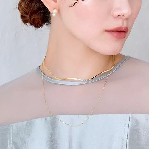 【フィービィー/phoebe】の2setメタルレイヤードネックレス ゴールド 人気、トレンドファッション・服の通販 founy(ファニー) 　ファッション　Fashion　レディースファッション　WOMEN　ジュエリー　Jewelry　ネックレス　Necklaces　シンプル　Simple　スタイリッシュ　Stylish　チェーン　Chain　ネックレス　Necklace　バランス　Balance　ベーシック　Basic　メタル　Metal　other-2|ID: prp329100004461812 ipo3291000000031242849