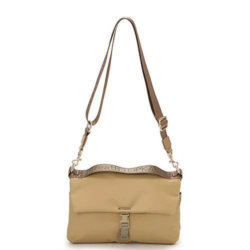 【トプカピ/TOPKAPI】の【Breath TOPKAPI】Freely フリーリー ナイロン ロゴテープ ショルダーバッグ / サコッシュ インテリア・キッズ・メンズ・レディースファッション・服の通販 founy(ファニー) 　ファッション　Fashion　レディースファッション　WOMEN　クール　Cool　ショルダー　Shoulder　フラップ　Flap　ポケット　Pocket　メッシュ　Mesh　エレガント 上品　Elegant　ベージュ|ID: prp329100004461819 ipo3291000000031227099