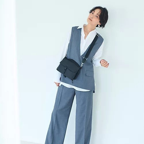 【トプカピ/TOPKAPI】の【Breath TOPKAPI】Freely フリーリー ナイロン ロゴテープ ショルダーバッグ / サコッシュ 人気、トレンドファッション・服の通販 founy(ファニー) 　ファッション　Fashion　レディースファッション　WOMEN　クール　Cool　ショルダー　Shoulder　フラップ　Flap　ポケット　Pocket　メッシュ　Mesh　エレガント 上品　Elegant　other-2|ID: prp329100004461819 ipo3291000000031242860