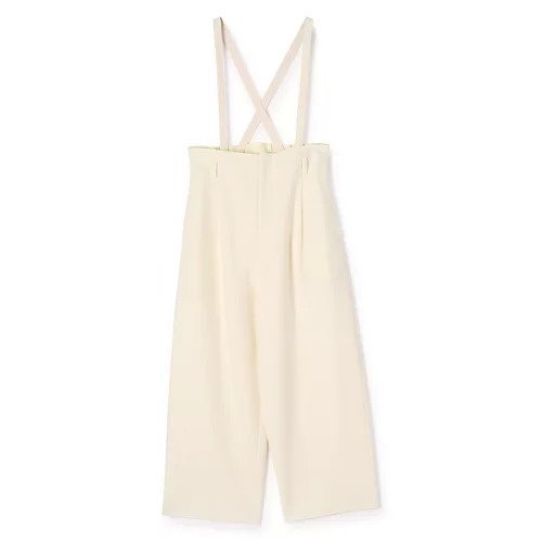 【プレインピープル/PLAIN PEOPLE】のSuper140ミルド天竺サスペンダー付セミワイドパンツ インテリア・キッズ・メンズ・レディースファッション・服の通販 founy(ファニー)  ファッション Fashion レディースファッション Fashion for Women パンツ Pants & Trousers ウォーム Warm Fabric サスペンダー Suspenders, Braces ワイド Wide, Wide Fit オフ|ID: prp329100004461839 ipo3291000000034354491