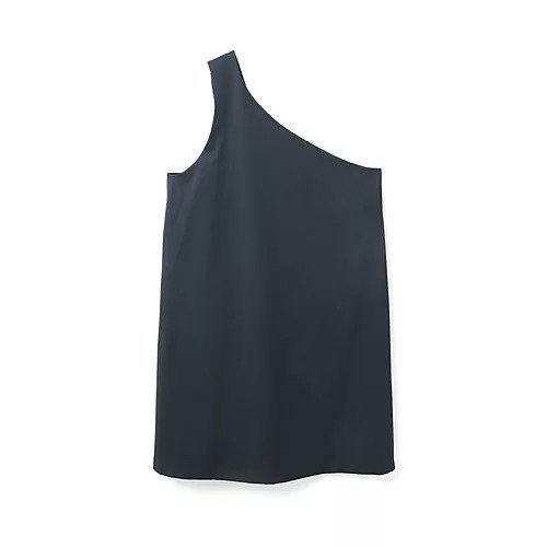 【ミズイロ インド/mizuiro ind】のワンショルダーチュニック インテリア・キッズ・メンズ・レディースファッション・服の通販 founy(ファニー) 　ファッション　Fashion　レディースファッション　WOMEN　トップス・カットソー　Tops/Tshirt　ショルダー　Shoulder　ストレッチ　Stretch　タートル　Turtle　ボトム　Bottom　ネイビー|ID: prp329100004461867 ipo3291000000031227347