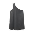 【ミズイロ インド/mizuiro ind】のワンショルダーチュニック チャコールグレー|ID: prp329100004461867 ipo3291000000031227349