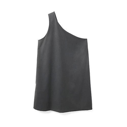 【ミズイロ インド/mizuiro ind】のワンショルダーチュニック インテリア・キッズ・メンズ・レディースファッション・服の通販 founy(ファニー) 　ファッション　Fashion　レディースファッション　WOMEN　トップス・カットソー　Tops/Tshirt　ショルダー　Shoulder　ストレッチ　Stretch　タートル　Turtle　ボトム　Bottom　チャコールグレー|ID: prp329100004461867 ipo3291000000031227349