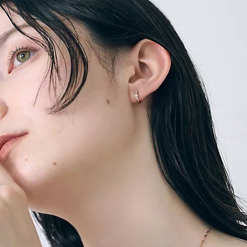 【フィービィー/phoebe】の【金属アレルギー対応】ワンタッチビジューフープミニピアス ローズゴールド/サージカルステンレス 人気、トレンドファッション・服の通販 founy(ファニー) 　ファッション　Fashion　レディースファッション　WOMEN　おすすめ　Recommend　ビジネス 仕事 通勤　Business　ローズ　Rose　other-3|ID: prp329100004461877 ipo3291000000031243016