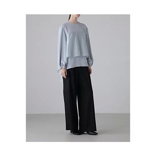 【アドーア/ADORE】のライトフラノストレッチパンツ インテリア・キッズ・メンズ・レディースファッション・服の通販 founy(ファニー) 　ファッション　Fashion　レディースファッション　WOMEN　パンツ　Pants　おすすめ　Recommend　スタンダード　Standard　ストレッチ　Stretch　ストレート　Straight　チェック　Check　フィット　Fit　エレガント 上品　Elegant　冬　Winter　A/W・秋冬　Aw・Autumn/Winter・Fw・Fall-Winter　ブラック|ID: prp329100004461933 ipo3291000000031227695