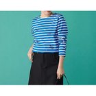 【ミュベール/MUVEIL】のサンリオキャラクターズコラボ ハローキティ ボーダーロングカットソー blue|ID: prp329100004461965 ipo3291000000035915079