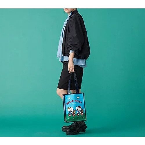 【ミュベール/MUVEIL】のサンリオキャラクターズコラボ ハローキティバッグ 人気、トレンドファッション・服の通販 founy(ファニー) 　ファッション　Fashion　レディースファッション　WOMEN　バッグ　Bag　エナメル　Enamel　キャンバス　Canvas　タフタ　Taffeta　チェック　Check　パイピング　Piping　other-3|ID: prp329100004461967 ipo3291000000031243239