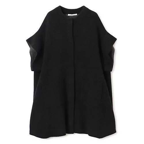 【プレインピープル/PLAIN PEOPLE】のラム接結配色ニットマント インテリア・キッズ・メンズ・レディースファッション・服の通販 founy(ファニー) https://founy.com/ ファッション Fashion レディースファッション WOMEN トップス・カットソー Tops/Tshirt ニット Knit Tops フロント Front |ID: prp329100004461976 ipo3291000000031227905