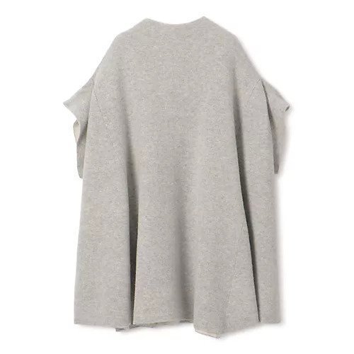 【プレインピープル/PLAIN PEOPLE】のラム接結配色ニットマント 人気、トレンドファッション・服の通販 founy(ファニー) 　ファッション　Fashion　レディースファッション　WOMEN　トップス・カットソー　Tops/Tshirt　ニット　Knit Tops　フロント　Front　other-2|ID: prp329100004461976 ipo3291000000031243255