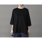 【コグ ザビッグスモーク/COGTHEBIGSMOKE】のDELTA T-SHIRT 人気、トレンドファッション・服の通販 founy(ファニー) ファッション Fashion レディースファッション Fashion for Women トップス・カットソー Cut & Sew Tops シャツ・ブラウス・オフィスカジュアル Elegant Blouses & Button-Ups ロングTシャツ・Tシャツ Longline T-Shirts & Tees なめらか Smooth, Silky Texture シンプル Simple, Minimal スタイリッシュ Stylish, Fashionable スリット Slit, Slit Detail パターン Pattern, Design Print エレガント 上品 Elegant 人気 Popular, Best Seller thumbnail BLACK|ID: prp329100004461979 ipo3291000000034686020