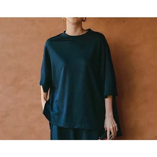 【コグ ザビッグスモーク/COGTHEBIGSMOKE】のDELTA T-SHIRT 人気、トレンドファッション・服の通販 founy(ファニー) ファッション Fashion レディースファッション Fashion for Women トップス・カットソー Cut & Sew Tops シャツ・ブラウス・オフィスカジュアル Elegant Blouses & Button-Ups ロングTシャツ・Tシャツ Longline T-Shirts & Tees なめらか Smooth, Silky Texture シンプル Simple, Minimal スタイリッシュ Stylish, Fashionable スリット Slit, Slit Detail パターン Pattern, Design Print エレガント 上品 Elegant 人気 Popular, Best Seller other-3|ID: prp329100004461979 ipo3291000000035425830