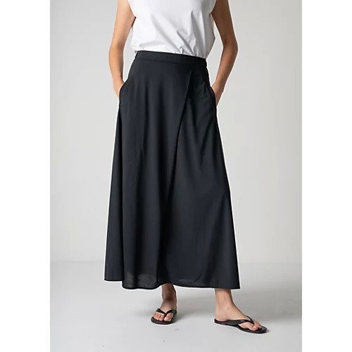 【コグ ザビッグスモーク/COGTHEBIGSMOKE】のHALO SEMI-FLARE SKIRT インテリア・キッズ・メンズ・レディースファッション・服の通販 founy(ファニー) https://founy.com/ ファッション Fashion レディースファッション Ladies' Fashion Online スカート Skirt クール Cool フェミニン Feminine ポケット Pocket マキシ Maxi ラップ Wrap リュクス Luxe 定番 Standard |ID: prp329100004461982 ipo3291000000031227946