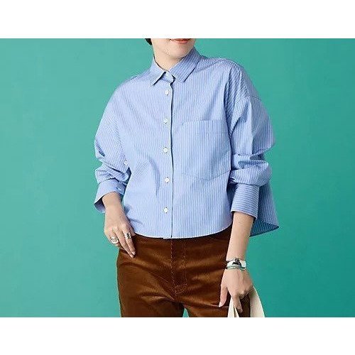 【サクラ/SACRA】のSUPERIOR COTTON STRIPE インテリア・キッズ・メンズ・レディースファッション・服の通販 founy(ファニー) https://founy.com/ ファッション Fashion レディースファッション WOMEN おすすめ Recommend クロップド Cropped ストライプ Stripe バランス Balance |ID: prp329100004461990 ipo3291000000031714823