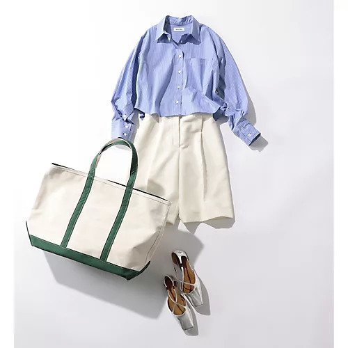 【サクラ/SACRA】のSUPERIOR COTTON STRIPE 人気、トレンドファッション・服の通販 founy(ファニー) 　ファッション　Fashion　レディースファッション　Ladies' Fashion Online　おすすめ　Recommend　クロップド　Cropped　ストライプ　Stripe　バランス　Balance　other-2|ID: prp329100004461990 ipo3291000000032617299