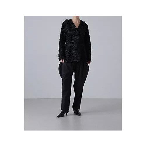 【アドーア/ADORE】のストレッチタフタパンツ インテリア・キッズ・メンズ・レディースファッション・服の通販 founy(ファニー) 　ファッション　Fashion　レディースファッション　WOMEN　パンツ　Pants　おすすめ　Recommend　ギャザー　Gather　コンパクト　Compact　スタンダード　Standard　タフタ　Taffeta　バランス　Balance　フィット　Fit　ブラック|ID: prp329100004462009 ipo3291000000031228114