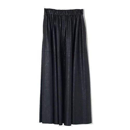 【サクラ/SACRA】の切り替えエコレザースカート インテリア・キッズ・メンズ・レディースファッション・服の通販 founy(ファニー) 　ファッション　Fashion　レディースファッション　Ladies' Fashion Online　スカート　Skirt　フレア　Flare　リラックス　Relax　ブラック|ID: prp329100004462024 ipo3291000000031228186