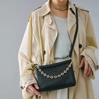 【トプカピ/TOPKAPI】の【TREASURE TOPKAPI】スムース レザー チェーン付き スワローマチ ミニ ショルダー バッグ ブラック|ID: prp329100004462034 ipo3291000000031228234