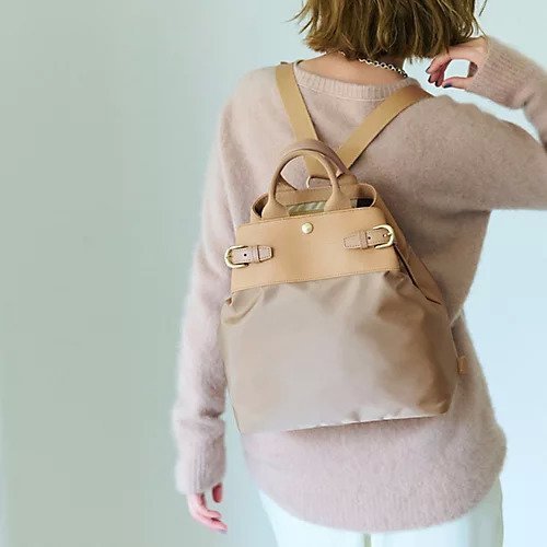 【トプカピ/TOPKAPI】の【Breath TOPKAPI】RIPPLE リプル ナイロン コンビ ベルト デザイン 3way リュック / バッグパック 人気、トレンドファッション・服の通販 founy(ファニー) 　ファッション　Fashion　レディースファッション　WOMEN　ベルト　Belts　クール　Cool　コンビ　Combination　軽量　Lightweight　ダブル　Double　人気　Popularity　ポケット　Pocket　ラップ　Wrap　リュック　Ruck Sack　other-2|ID: prp329100004462038 ipo3291000000031243395