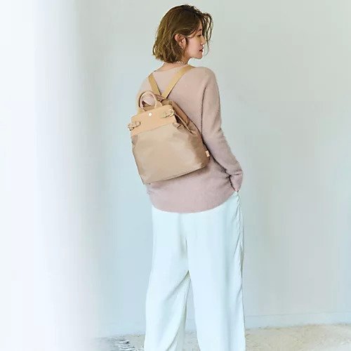 【トプカピ/TOPKAPI】の【Breath TOPKAPI】RIPPLE リプル ナイロン コンビ ベルト デザイン 3way リュック / バッグパック 人気、トレンドファッション・服の通販 founy(ファニー) 　ファッション　Fashion　レディースファッション　WOMEN　ベルト　Belts　クール　Cool　コンビ　Combination　軽量　Lightweight　ダブル　Double　人気　Popularity　ポケット　Pocket　ラップ　Wrap　リュック　Ruck Sack　other-3|ID: prp329100004462038 ipo3291000000031243397