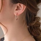 【フィービィー/phoebe】のスタイリッシュノットフープピアス ローズゴールド ローズゴールド|ID: prp329100004462048 ipo3291000000031228295