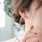 【フィービィー/phoebe】の【SV925】コネクトリングピアス シルバー|ID: prp329100004462082 ipo3291000000031228429
