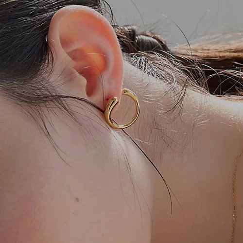 【フィービィー/phoebe】の【金属アレルギー対応】カーブメタルピアス/サージカルステンレス 人気、トレンドファッション・服の通販 founy(ファニー) 　ファッション　Fashion　レディースファッション　WOMEN　おすすめ　Recommend　フープ　Hoop　メタル　Metal　二次会　Wedding Party　今季　This Season　結婚式　Wedding Ceremony　other-2|ID: prp329100004462095 ipo3291000000031243553
