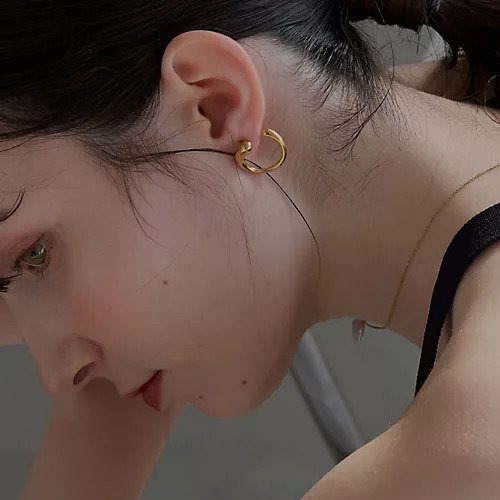 【フィービィー/phoebe】の【金属アレルギー対応】カーブメタルピアス/サージカルステンレス 人気、トレンドファッション・服の通販 founy(ファニー) 　ファッション　Fashion　レディースファッション　WOMEN　おすすめ　Recommend　フープ　Hoop　メタル　Metal　二次会　Wedding Party　今季　This Season　結婚式　Wedding Ceremony　other-3|ID: prp329100004462095 ipo3291000000031243555