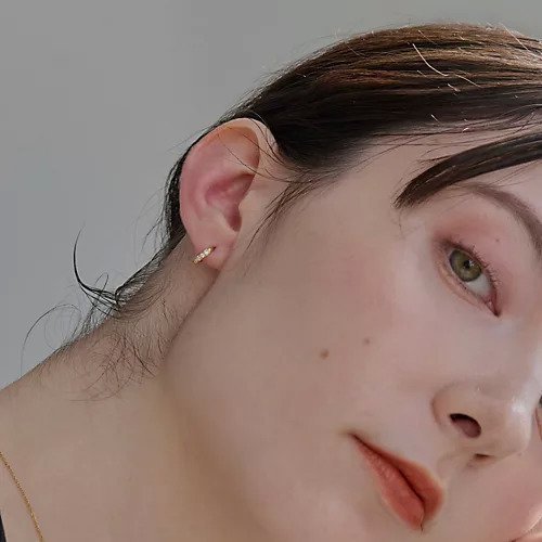 【フィービィー/phoebe】の【金属アレルギー対応】ワンタッチビジューフープミニピアス ゴールド/サージカルステンレス 人気、トレンドファッション・服の通販 founy(ファニー) 　ファッション　Fashion　レディースファッション　WOMEN　おすすめ　Recommend　ビジネス 仕事 通勤　Business　other-2|ID: prp329100004462100 ipo3291000000031243569