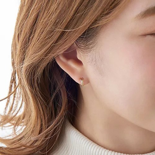 【フィービィー/phoebe】の【 K10 】クロッシングピアス インテリア・キッズ・メンズ・レディースファッション・服の通販 founy(ファニー) https://founy.com/ ファッション Fashion レディースファッション WOMEN アクセサリー Accessories イエロー Yellow シンプル Simple ジュエリー Jewelry ジュエル Jewel スタイリッシュ Stylish ボックス Box メタル Metal ギフト プレゼント Gift Present |ID: prp329100004462105 ipo3291000000031228541