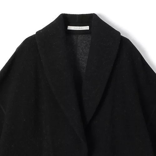 【プレインピープル/PLAIN PEOPLE】のジロンラムジャージミドルコート 人気、トレンドファッション・服の通販 founy(ファニー) 　ファッション　Fashion　レディースファッション　WOMEN　アウター　Coat Outerwear　コート　Coats　クラシカル　Classical　ショール　Shawl　エレガント 上品　Elegant　other-3|ID: prp329100004462129 ipo3291000000031243655