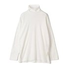 【プレインピープル/PLAIN PEOPLE】のエアリーフライス タートルネックカットソー ホワイト|ID: prp329100004462130 ipo3291000000031228678