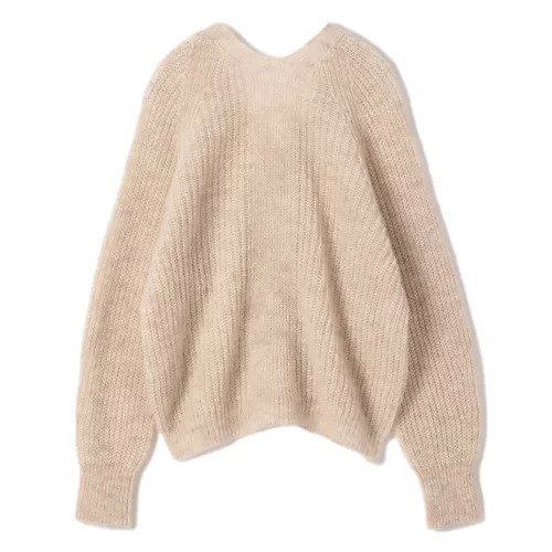 【プレインピープル/PLAIN PEOPLE】のDIANモヘアVネックプルオーバー 人気、トレンドファッション・服の通販 founy(ファニー) 　ファッション　Fashion　レディースファッション　WOMEN　トップス・カットソー　Tops/Tshirt　プルオーバー　Pullover　Vネック　V-Neck　センター　Center　モヘア　Mohair　軽量　Lightweight　other-2|ID: prp329100004462131 ipo3291000000031243661