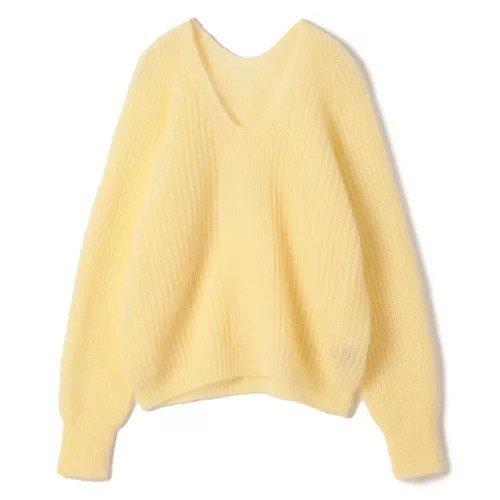 【プレインピープル/PLAIN PEOPLE】のDIANモヘアVネックプルオーバー 人気、トレンドファッション・服の通販 founy(ファニー) ファッション Fashion レディースファッション Fashion for Women トップス・カットソー Cut & Sew Tops カジュアルプルオーバー・ニットトップス Pullovers & Knit Tops / Casual Pullovers Vネックトップス V-Neck Tops / V-Cut Neckline Shirts センター Center, Center Line 軽量 Lightweight, Ultra Light other-1|ID: prp329100004462131 ipo3291000000034627230