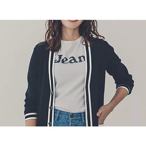 【マディソンブルー/MADISONBLUE】のCREW NECK TEE JEAN 人気、トレンドファッション・服の通販 founy(ファニー) 　ファッション　Fashion　レディースファッション　WOMEN　イラスト　Illustration　シンプル　Simple　デニム　Denim　フィット　Fit　フランス　France　プリント　Print　女優　Actress　other-3|ID: prp329100004462142 ipo3291000000031243698