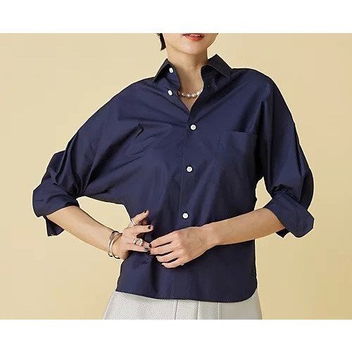 【マディソンブルー/MADISONBLUE】のJ.BRADLEY PUFF SLEEVE SH インテリア・キッズ・メンズ・レディースファッション・服の通販 founy(ファニー) 　ファッション　Fashion　レディースファッション　Fashion for Women　トップス・カットソー　Cut & Sew Tops　シェイプ　Shape, Slim Fit　ショルダー　Shoulder, Shoulder Strap　スリーブ　Sleeve, Long Sleeve / Short Sleeve　タイトスカート　Pencil Skirt, Tight Skirt　タイプライター　Typewriter Fabric, Crisp Cotton　ドロップ　Drop Shoulder, Dropped Style　フィット　Fit, Slim Fit　ボトム　Bottoms, Lower Wear　洗える　Machine Washable　NAVY|ID: prp329100004462146 ipo3291000000035577532