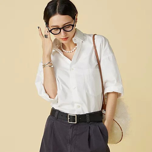 【マディソンブルー/MADISONBLUE】のJ.BRADLEY SH WASHED OUT インテリア・キッズ・メンズ・レディースファッション・服の通販 founy(ファニー) https://founy.com/ ファッション Fashion レディースファッション WOMEN ウォッシュ Wash クラシカル Classical タイプライター Typewriter ビッグ Big メンズ Mens ラウンド Round 夏 Summer 定番 Standard 洗える Washable 羽織 Haori |ID: prp329100004462148 ipo3291000000031228785